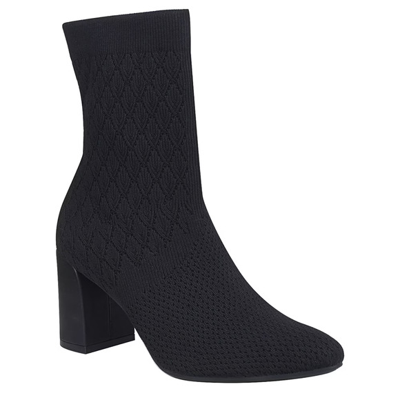Impo Women's Vyra Stretch Knit Bootie with Memory Foam, Black Size 11M - Picture 1 of 8
